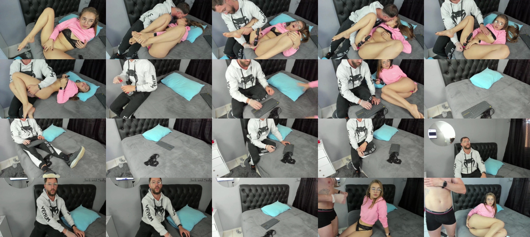 Показала классные сиськи на камеру и готова немного полизать вибратор 